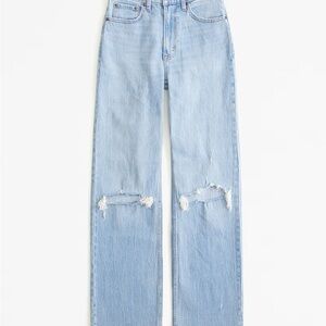 A&F 90’s High Raise Relaxed Jeans